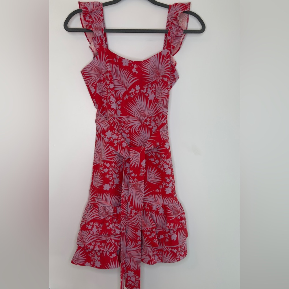 Likely Vibrant Red Dress - Picture 3 of 7